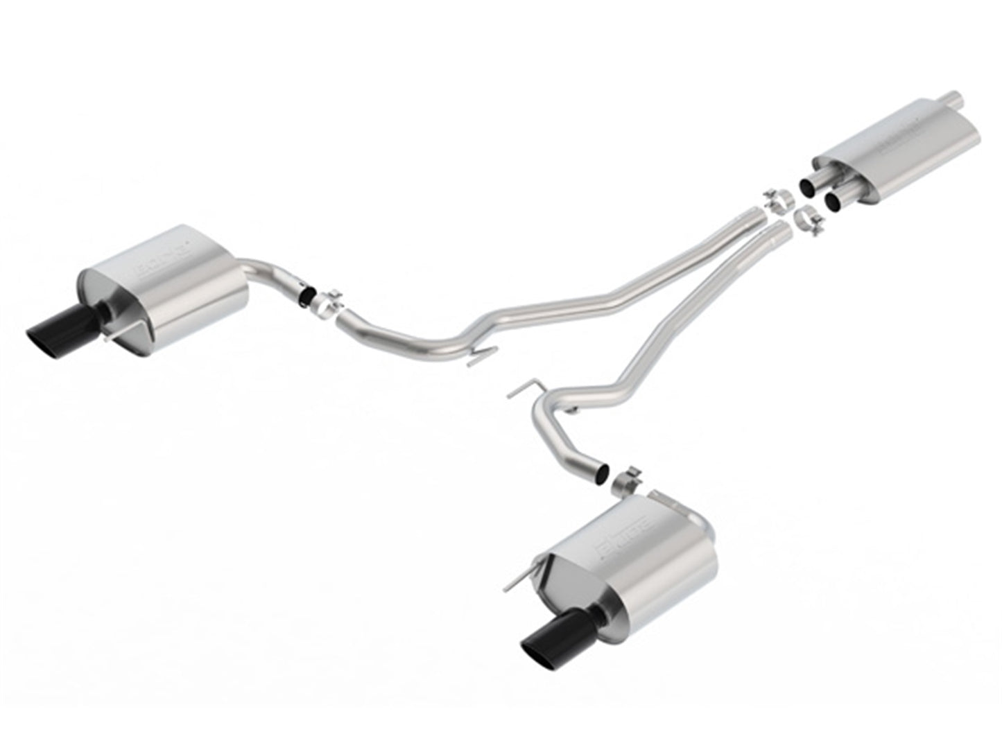 Borla 15-19 Ford Mustang Cat-Back(tm) Exhaust System - EC-Type - Touring | 1014039BC