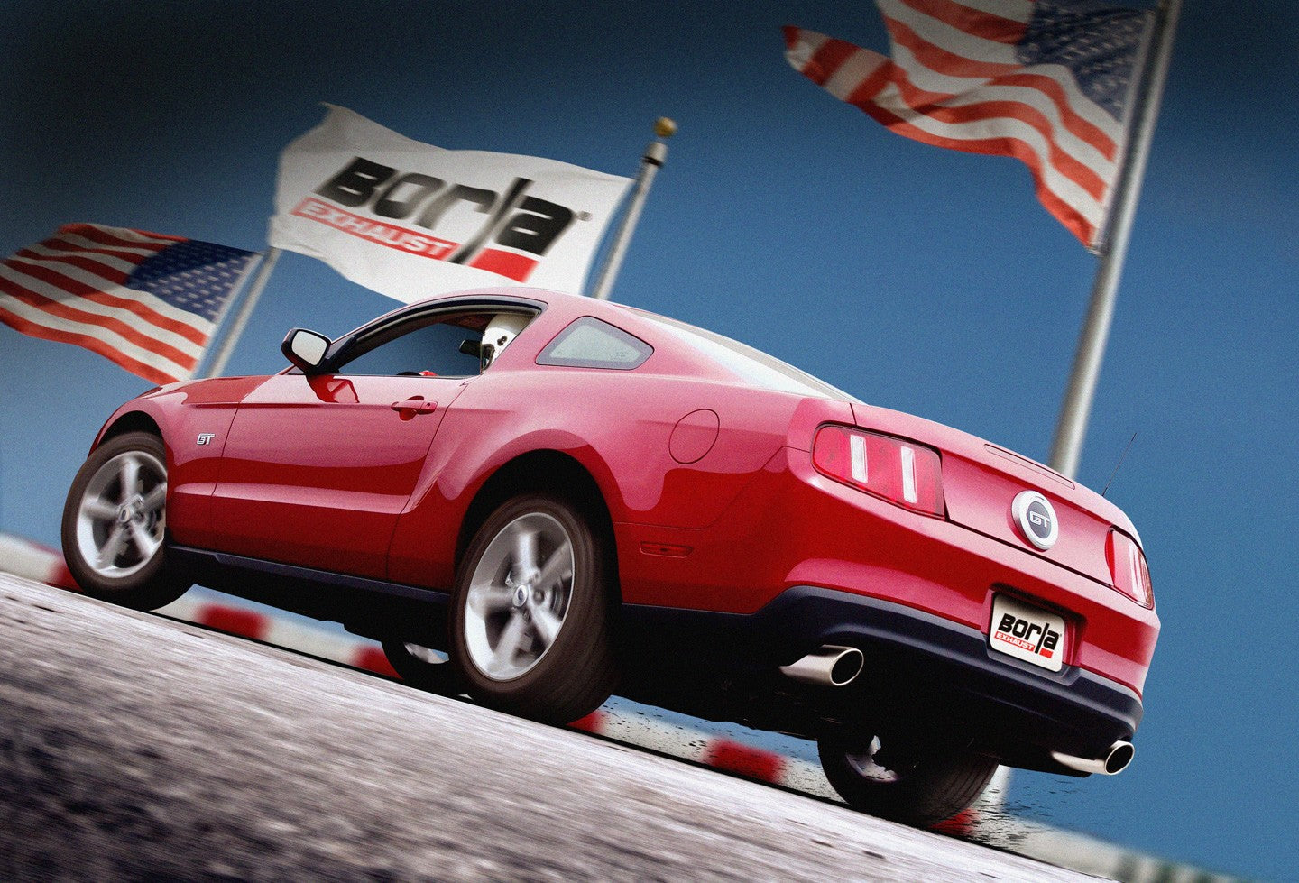 Borla 10 Ford Mustang Axle-Back Exhaust System - S-Type | 11777