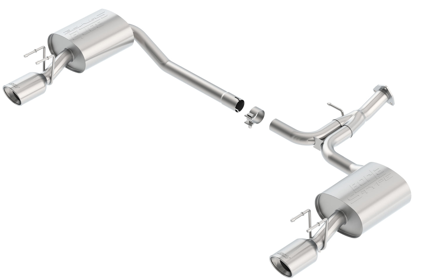 Borla 13-17 Honda Accord Axle-Back Exhaust System - S-Type | 11853