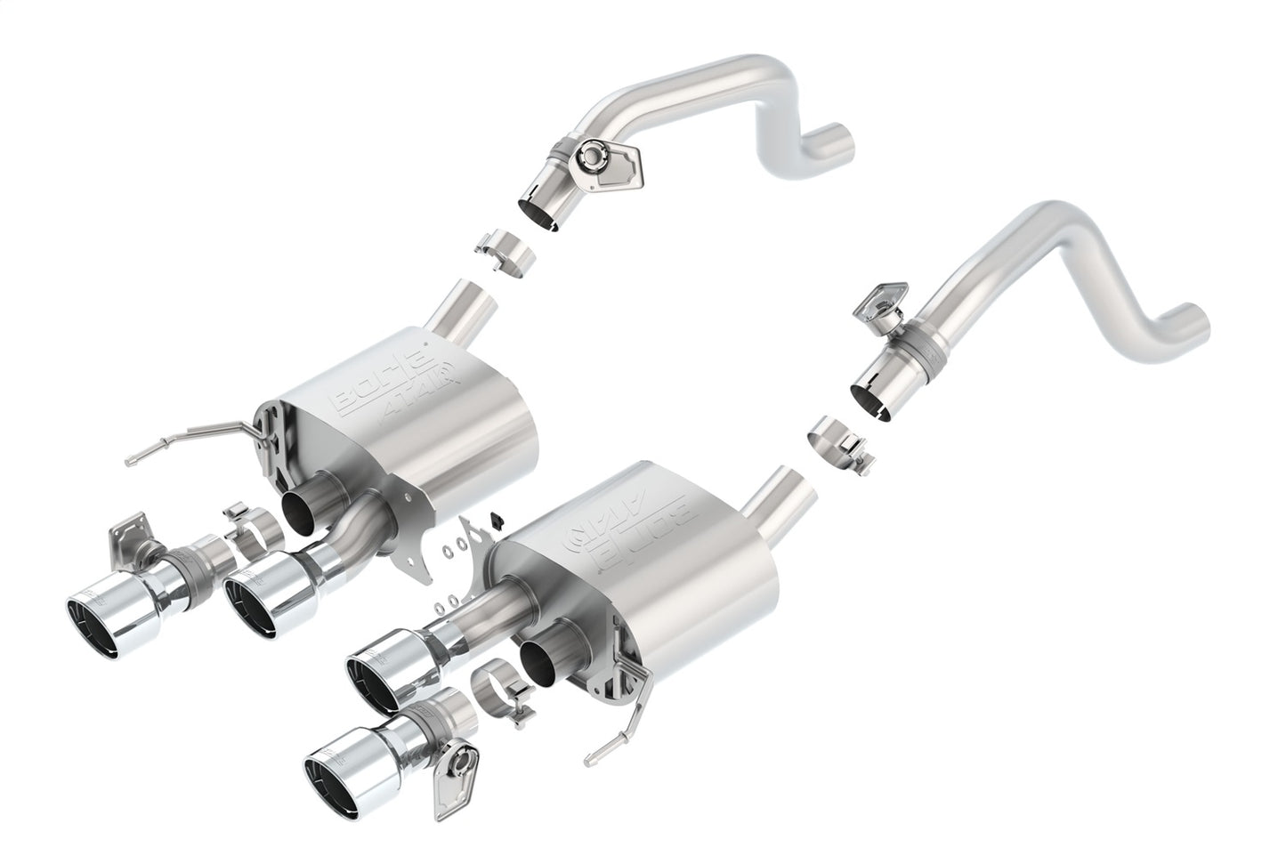 Borla 14-19 Chevrolet Corvette Axle-Back Exhaust System - ATAK(r) | 11856