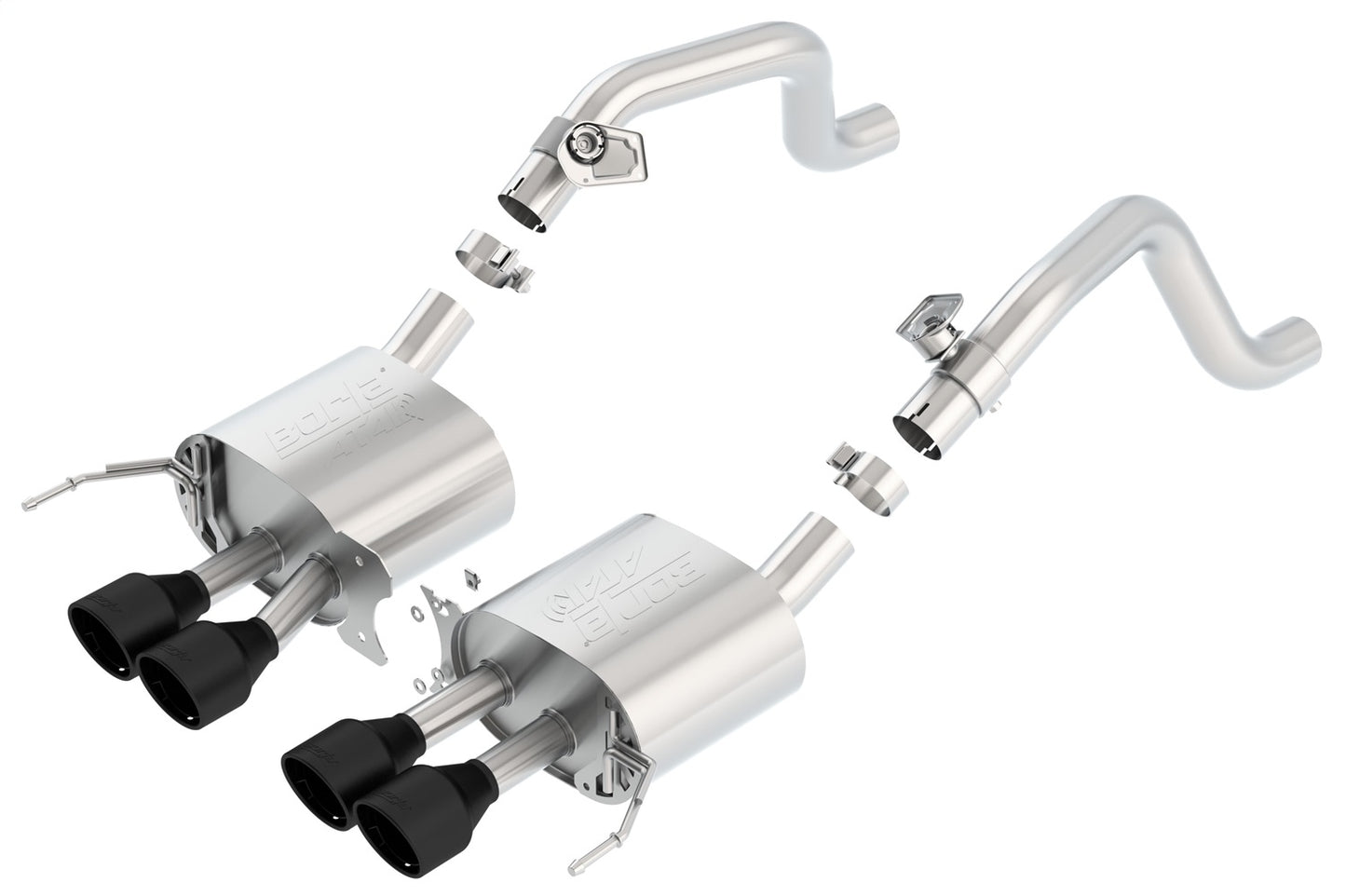 Borla 14-19 Chevrolet Corvette Axle-Back Exhaust System - ATAK(r) | 11863CB