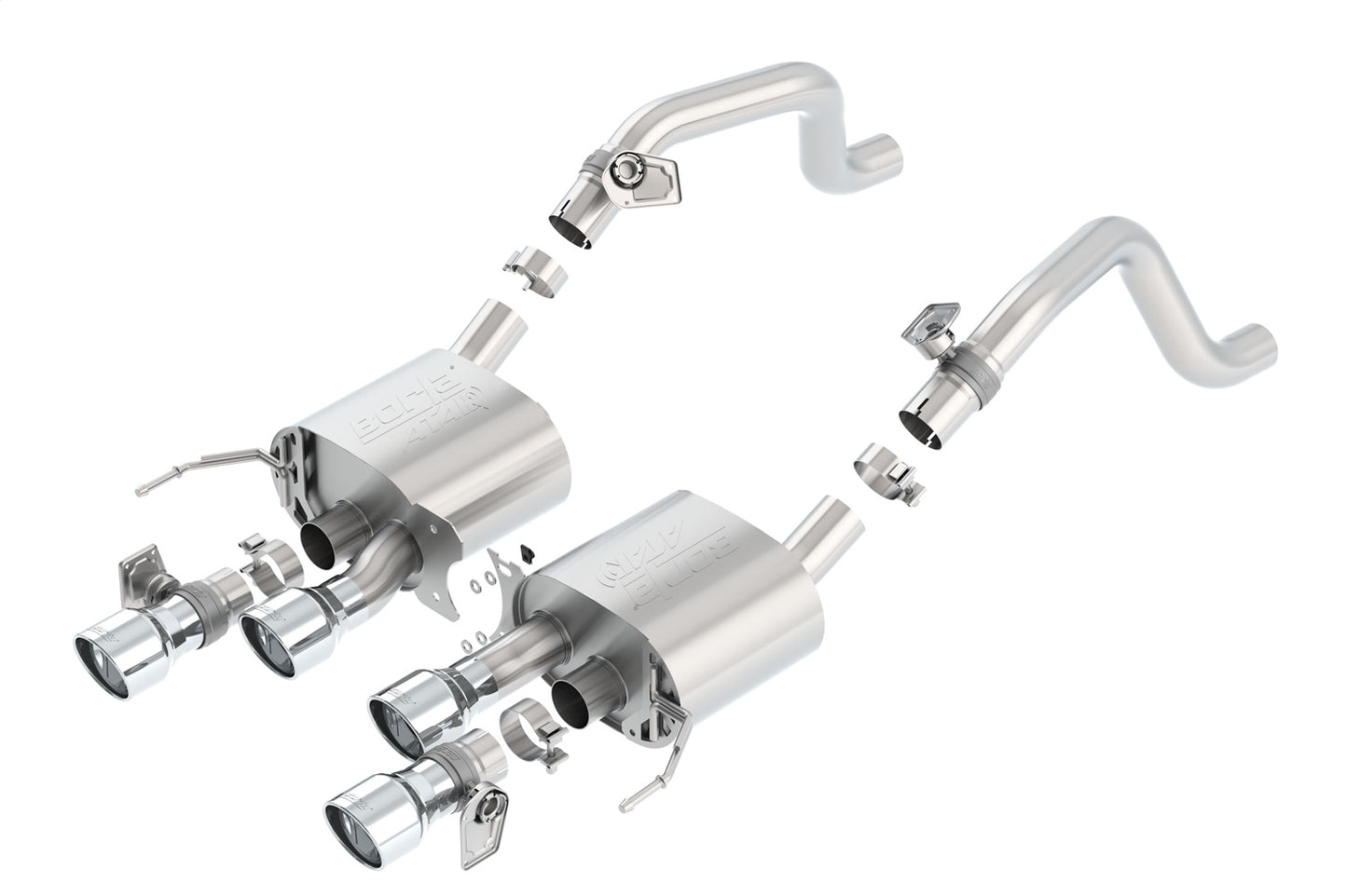 Borla 14-19 Chevrolet Corvette Axle-Back Exhaust System - ATAK(r) | 11875