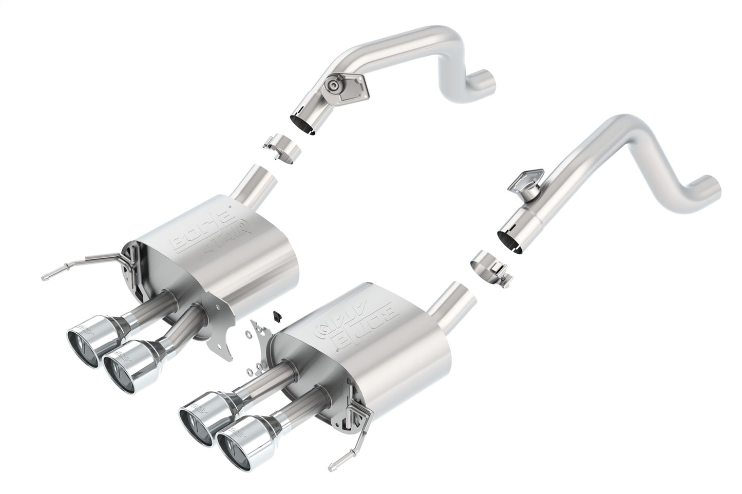 Borla 14-19 Chevrolet Corvette (C7) Axle-Back Exhaust System - ATAK(r) | 11881