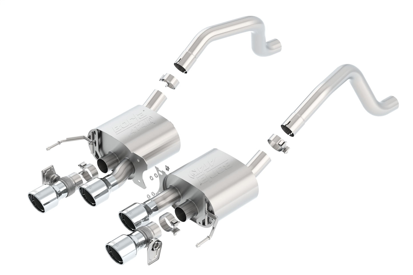 Borla 15-19 Chevrolet Corvette Axle-Back Exhaust System - ATAK(r) | 11903