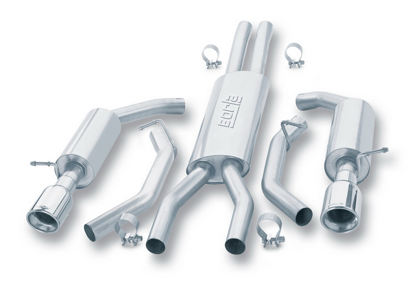 Borla 02 Ford Thunderbird Cat-Back(tm) Exhaust System - Touring | 140008