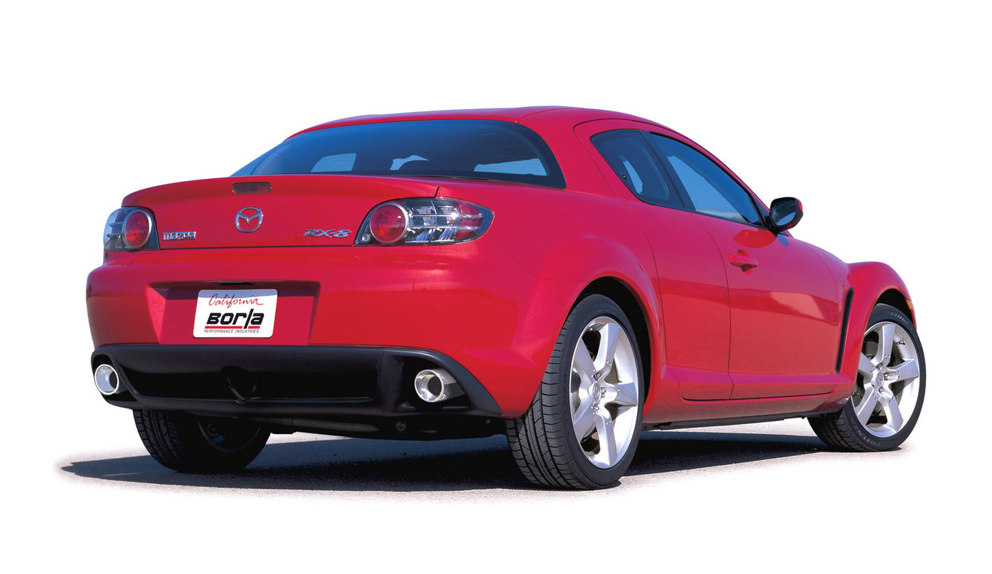 Borla 04-08 Mazda RX-8 Cat-Back(tm) Exhaust System - S-Type | 140078