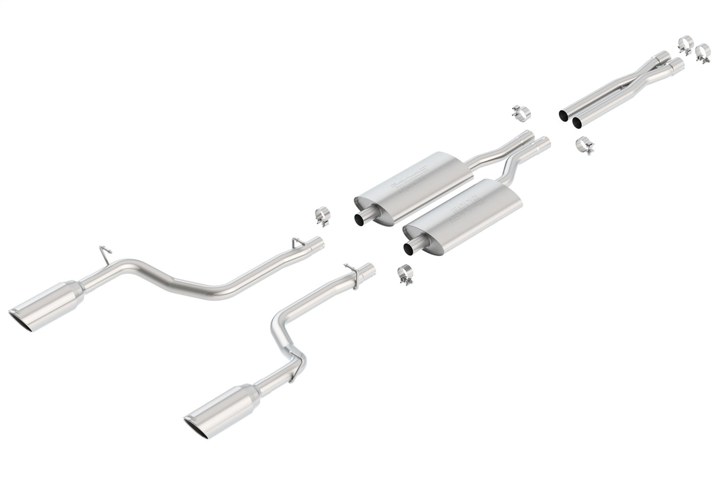 Borla 05-10 Chrysler 300C, Dodge Charger, Magnum Cat-Back(tm) Exhaust System - S-Type | 140125