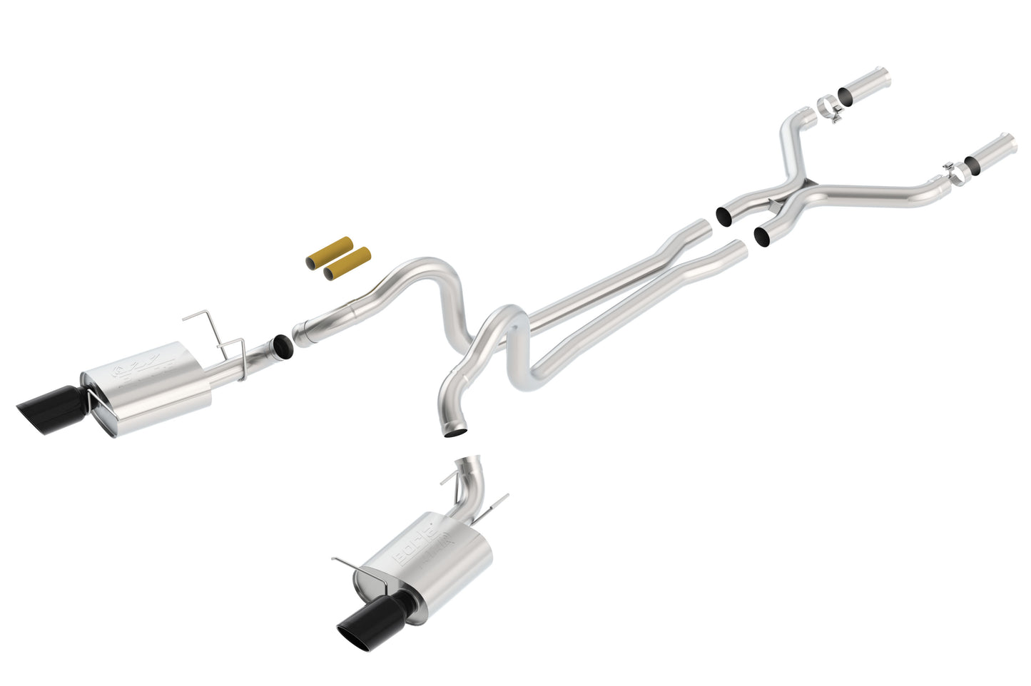 Borla 11-12 Ford Mustang Cat-Back(tm) Exhaust System - ATAK(r) | 140372BC