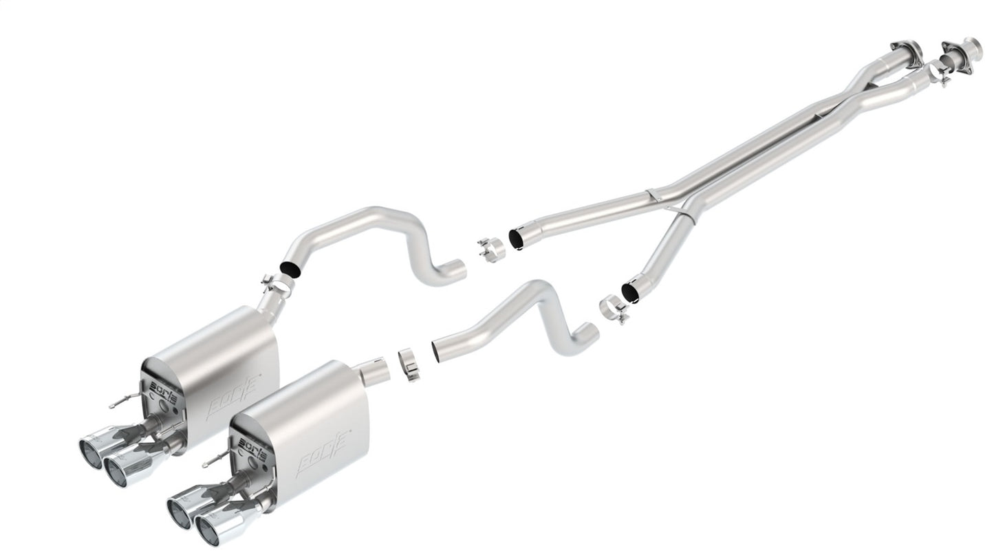Borla 09-11 Chevrolet Corvette Axle-Back Exhaust System - S-Type ll | 140440