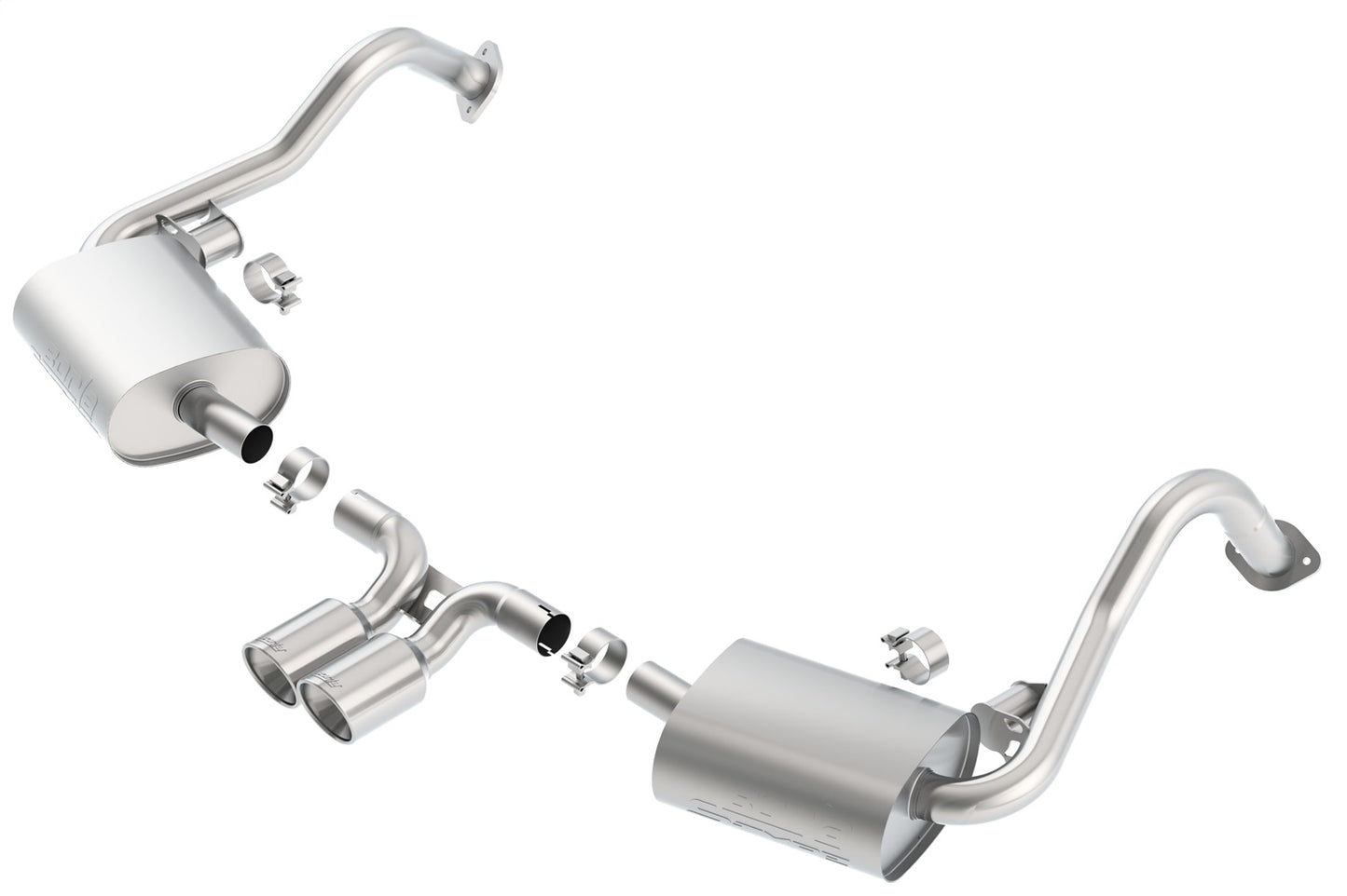 Borla 13-16 Porsche 981 Cayman, Boxster Cat-Back(tm) Exhaust System - S-Type | 140534