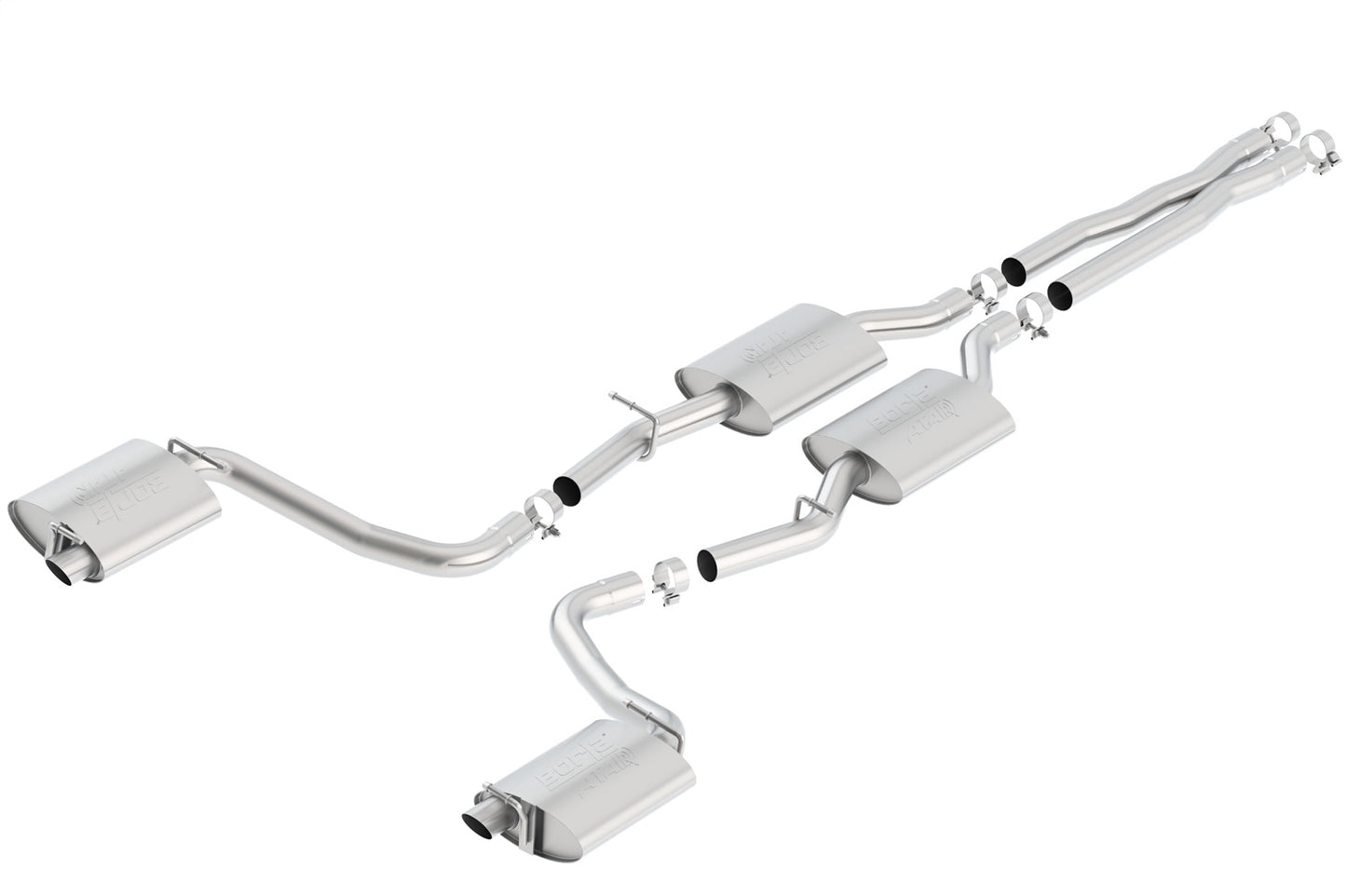 Borla 15-22 Chrysler 300, Dodge Charger Cat-Back(tm) Exhaust System - ATAK(r) | 140637