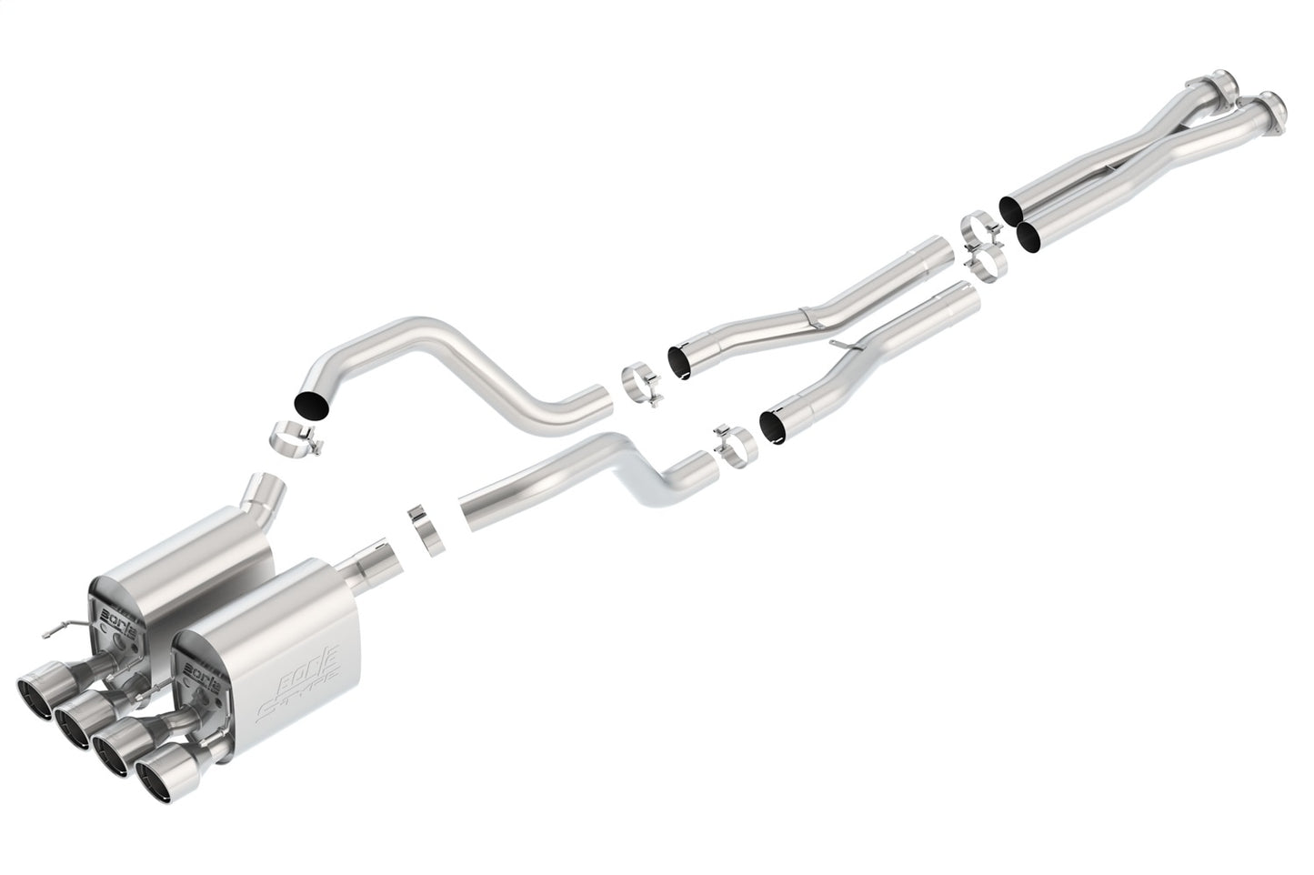 Borla 06-11 Chevrolet Corvette Cat-Back(tm) Exhaust System - S-Type II | 140679
