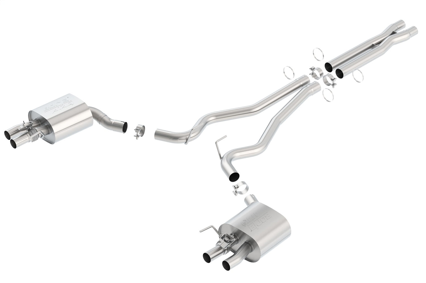 Borla 15-20 Ford Mustang Cat-Back(tm) Exhaust System - ATAK(r) | 140684
