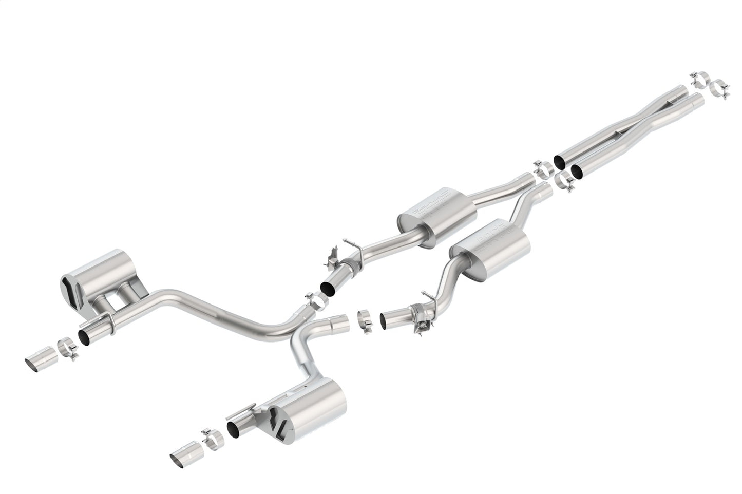 Borla 17-20 Chrysler 300, Dodge Charger Cat-Back(tm) Exhaust System - S-Type | 140722