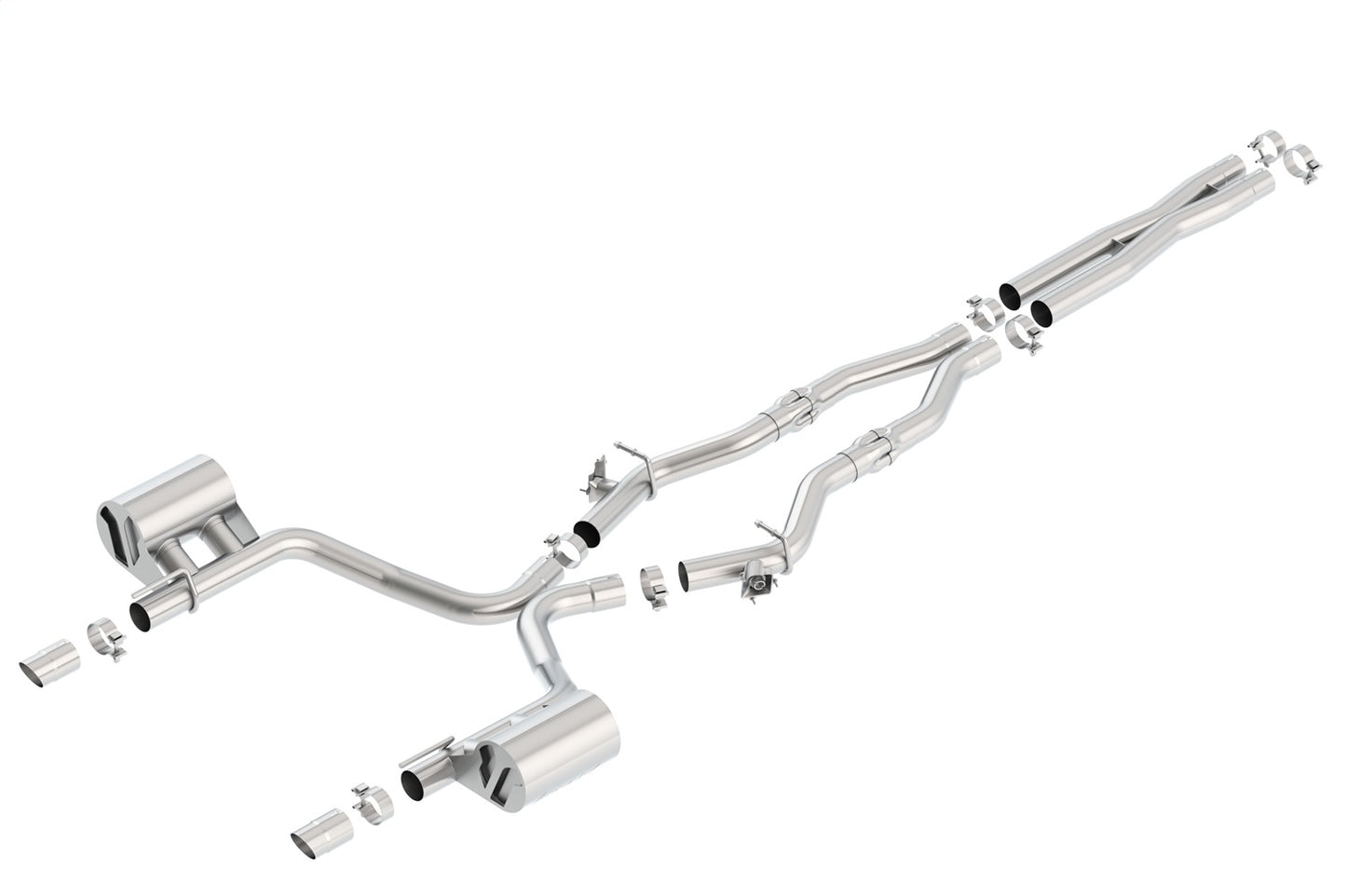Borla 17-20 Chrysler 300, Dodge Charger Cat-Back(tm) Exhaust System - ATAK(r) | 140725