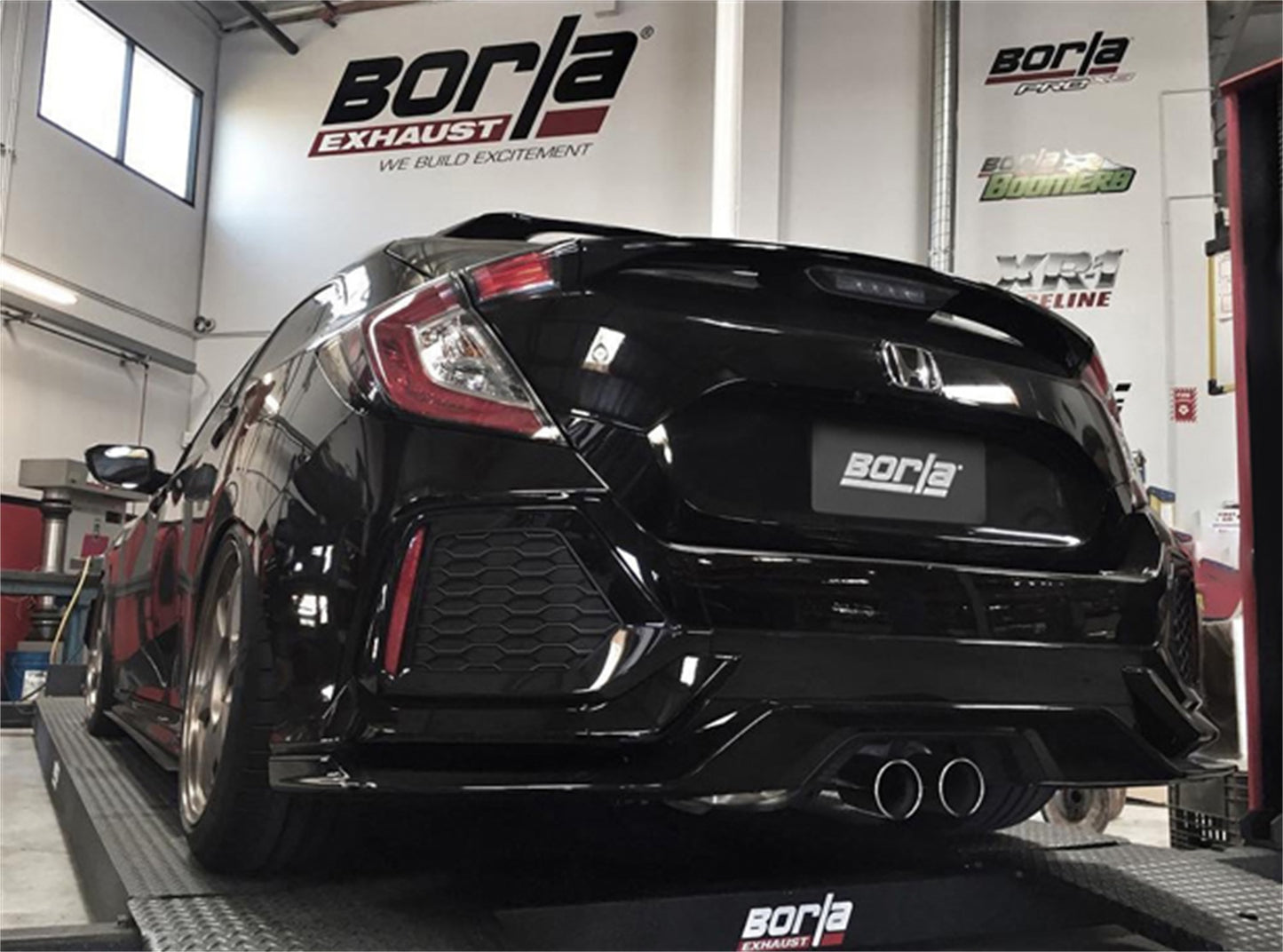 Borla 17-21 Honda Civic Cat-Back(tm) Exhaust System - S-Type | 140739