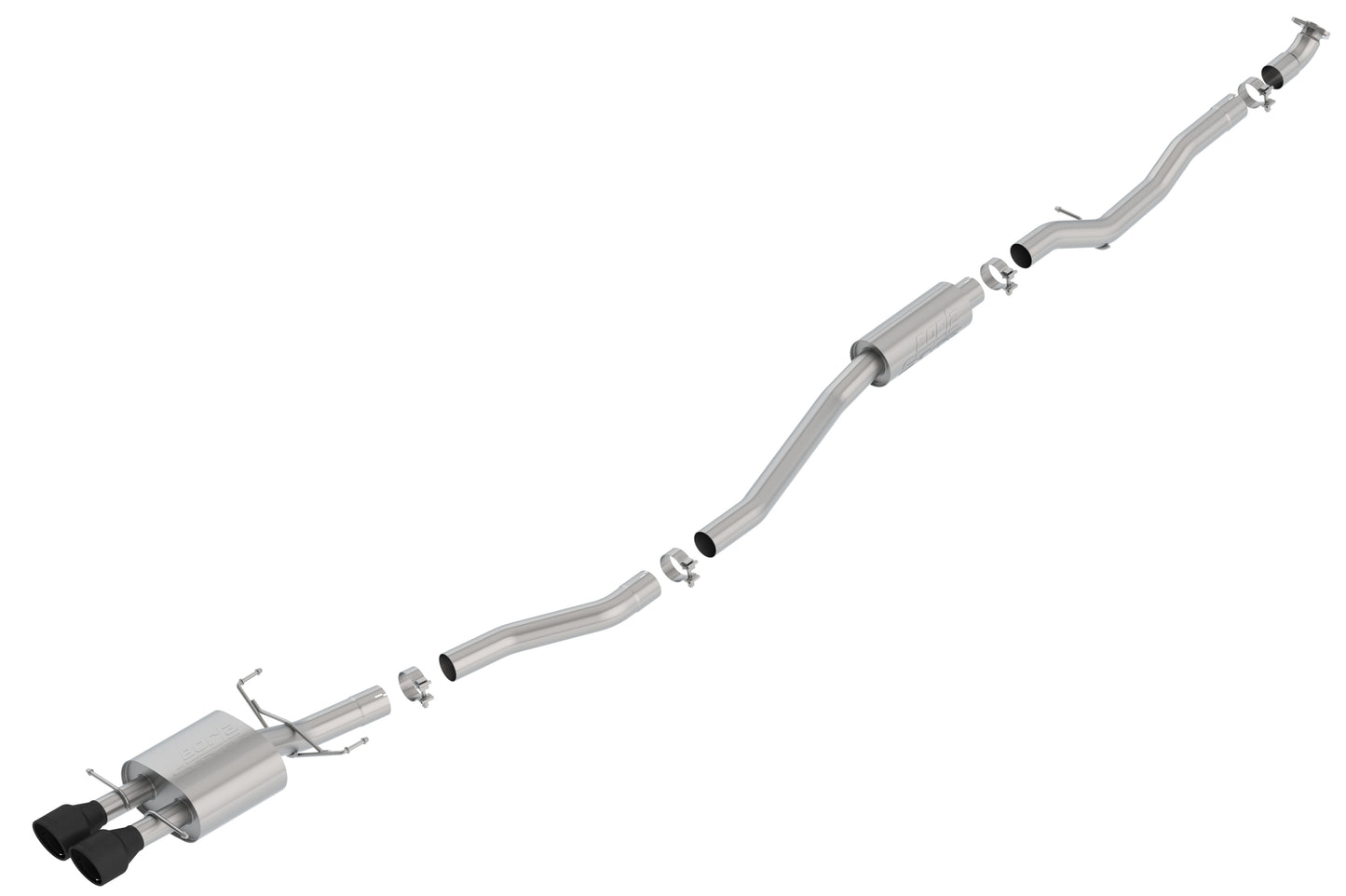 Borla 17-20 Honda Civic Cat-Back(tm) Exhaust System - S-Type | 140803CB