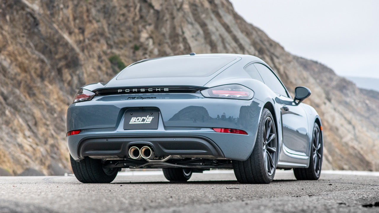 Borla 17-24 Porsche 718 Cayman, Boxster Cat-Back(tm) Exhaust System - S-Type | 140817