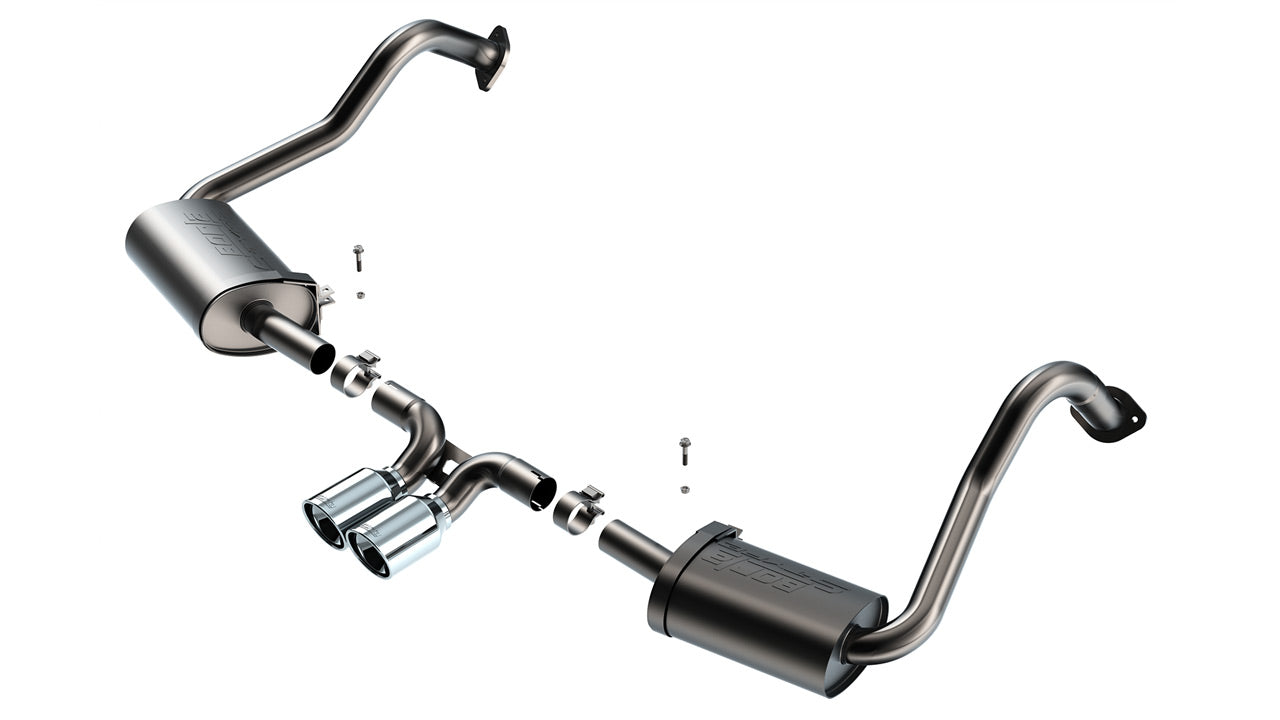 Borla 17-24 Porsche 718 Cayman, Boxster Cat-Back(tm) Exhaust System - S-Type | 140817