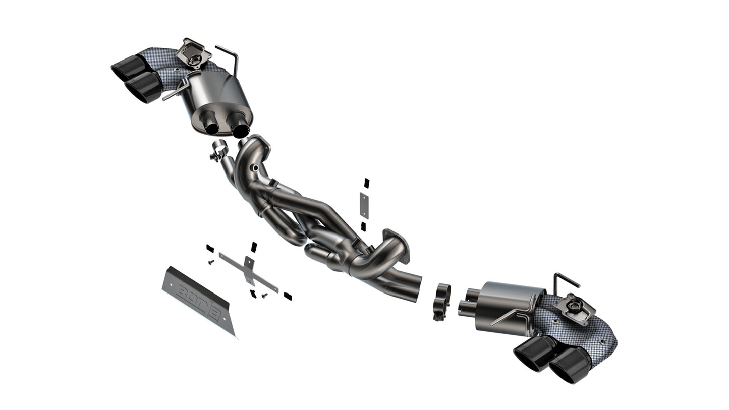Borla 20-23 Chevrolet Corvette Cat-Back(tm) Exhaust System - ATAK(r) | 140908BC