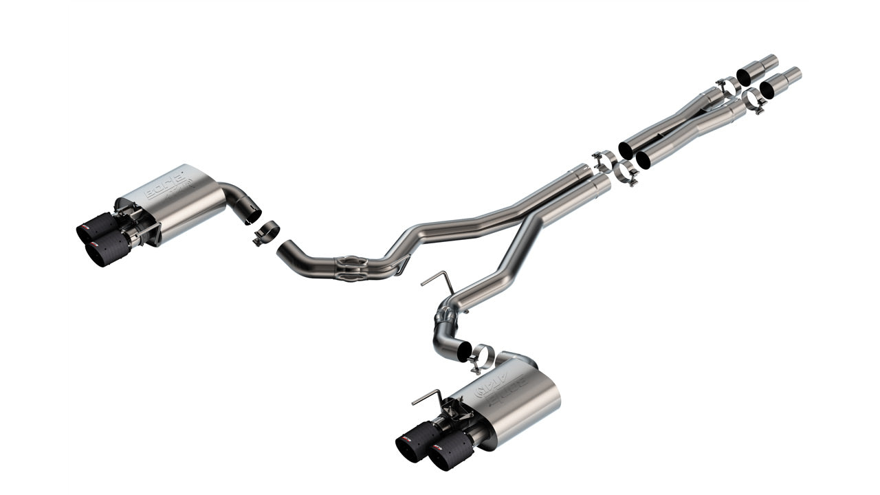 Borla 24-25 Ford Mustang Cat-Back(tm) Exhaust System - ATAK(r) | 140963CFBA
