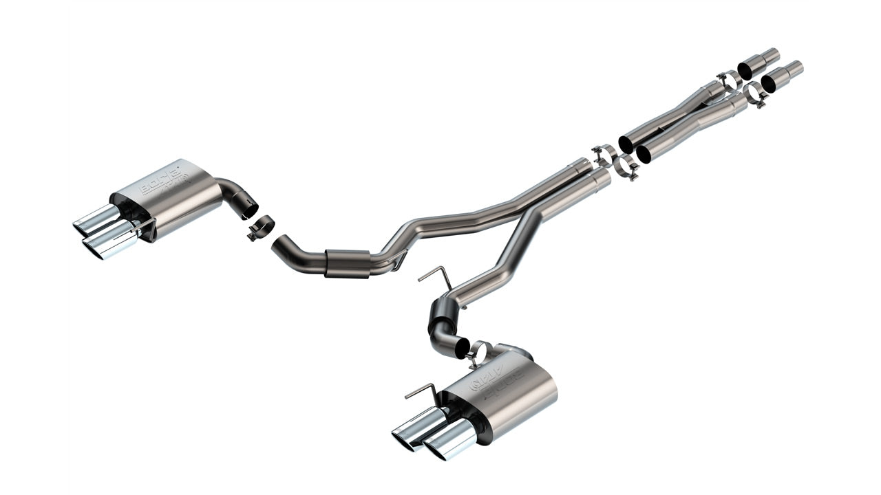 Borla 2024-2025 Ford Mustang GT Cat-Back(tm) Exhaust System ATAK(r) | 140970
