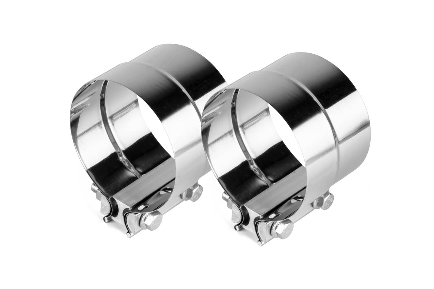 Street Series - Aero Exhaust Stainless Steel Lap Joint Clamps - Pair | 20110
