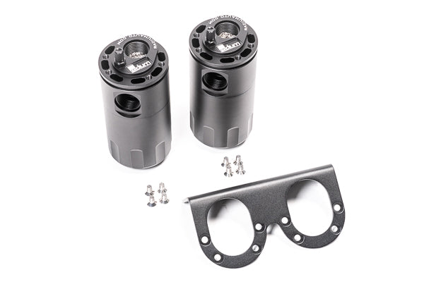 RADIUM Engineering Universal Catch Can Kit, Dual Universal, Fluid Lock | 20-0005-FL