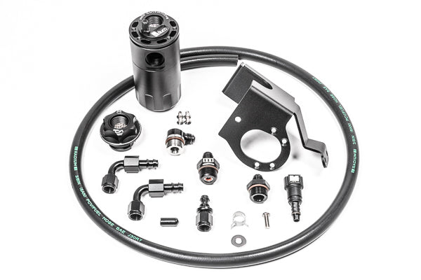 RADIUM Engineering 04-07 Cadillac CTS Engine Oil Catch Can Kit | 20-0562-FL