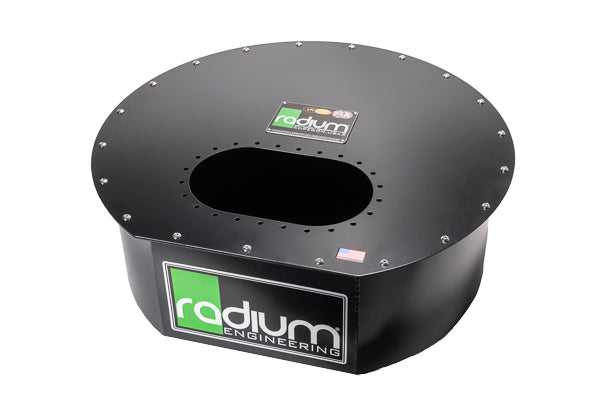 RADIUM Engineering Universal Replacement Fuel Cell Can, 10.5 Gallon, Spare Tire | 20-0671