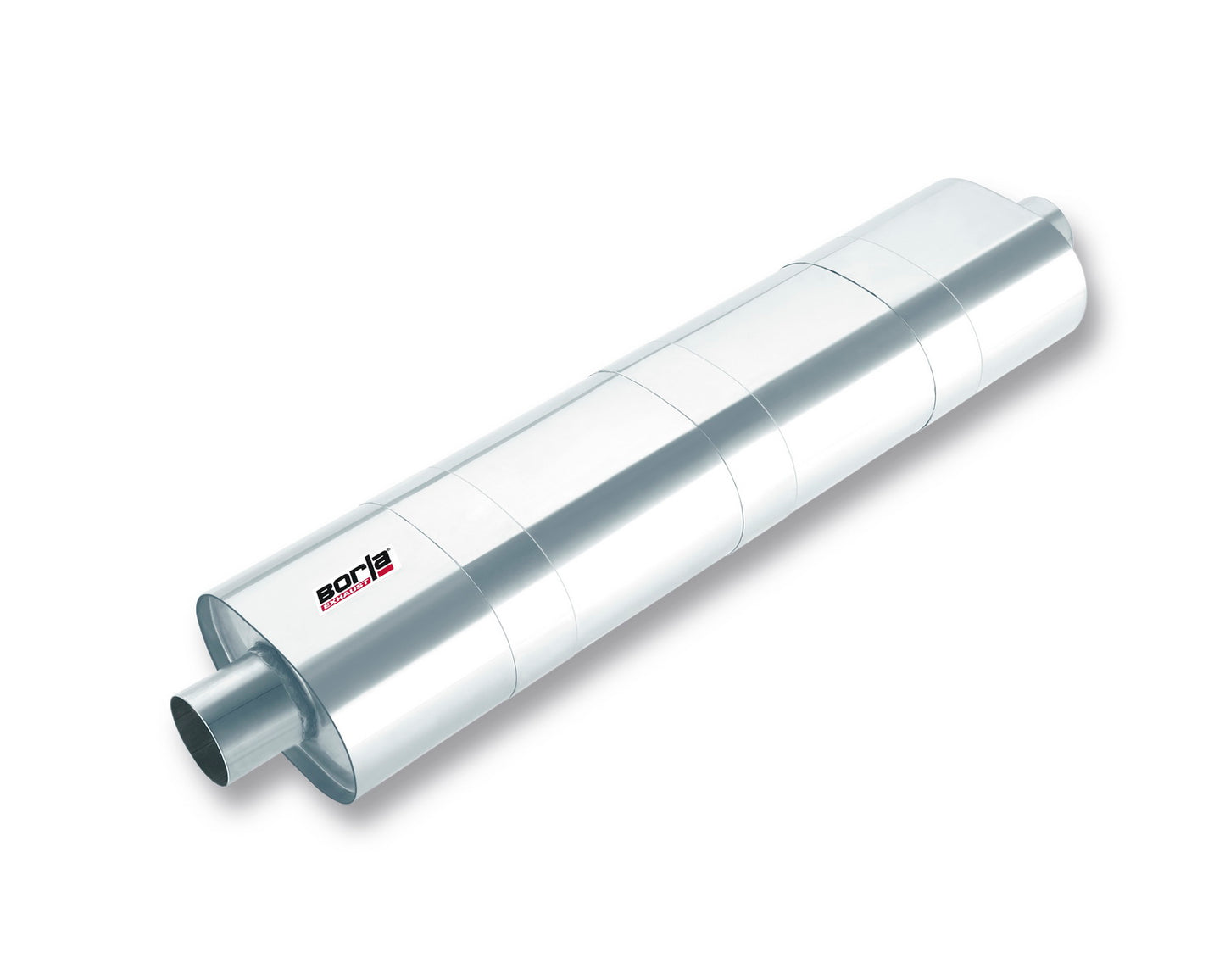 Borla 1 Multi-Core Racing Muffler For Pre-Runner Vehicles - 3" Center Inlet/ 3' Center Outlet 5.5" x 8.5" Oval x 34" Long Body 39.25" Overall Length. Universal | 400115