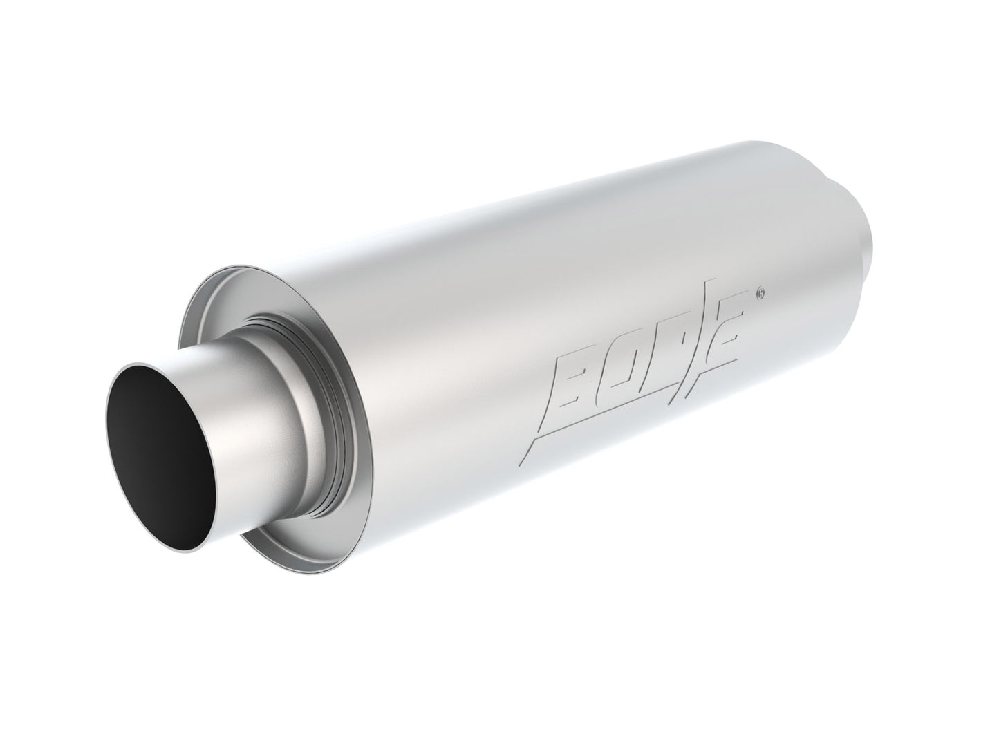 Borla 1 Multi-Core Racing Muffler For Venues Requiring A Muffler - 3.5" Center Inlet/ 3.5" Center Outlet 6.25" Round x 16" Long Body 21" Overall Length. Universal | 40722