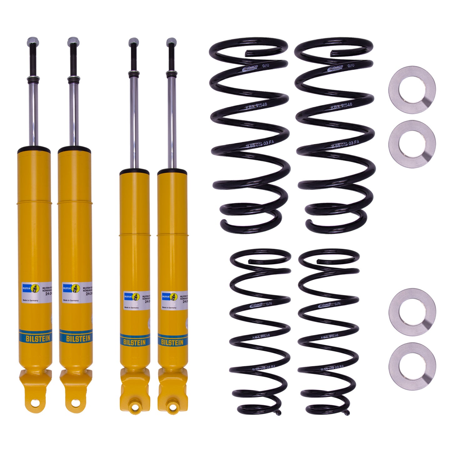 Bilstein B12 16-24 Mazda MX-5 Miata ND, 17-20 Fiat 124 Spider Performance Suspension Kit | 46-278692