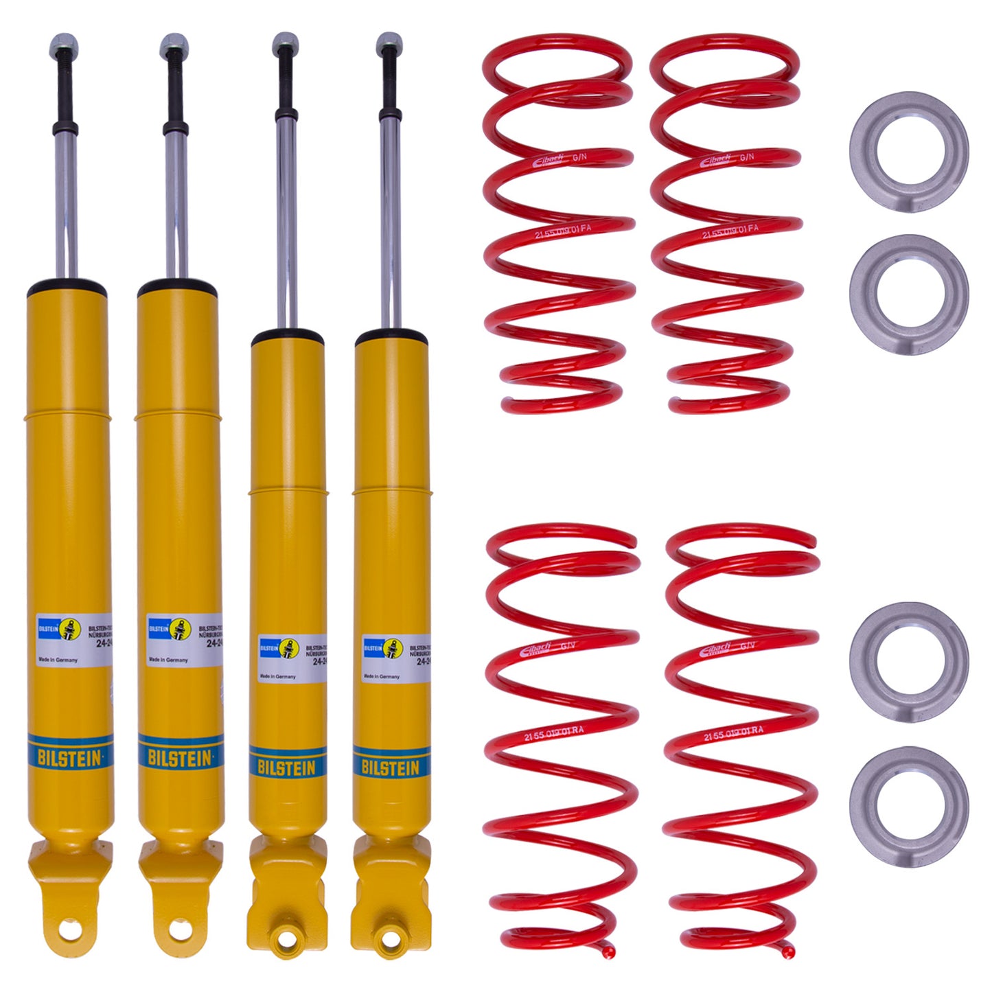 Bilstein B12 SL 16-24 Mazda MX-5 Miata ND, 17-20 Fiat 124 Spider Performance Suspension Kit | 46-278708