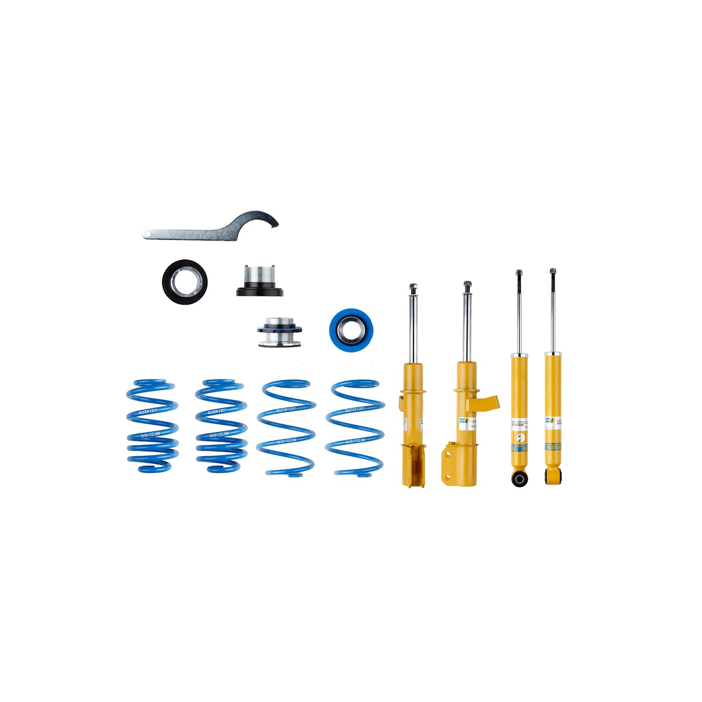 Bilstein B14 (PSS) 2016-2017 Smart Fortwo Front and Rear Performance Suspension Kit