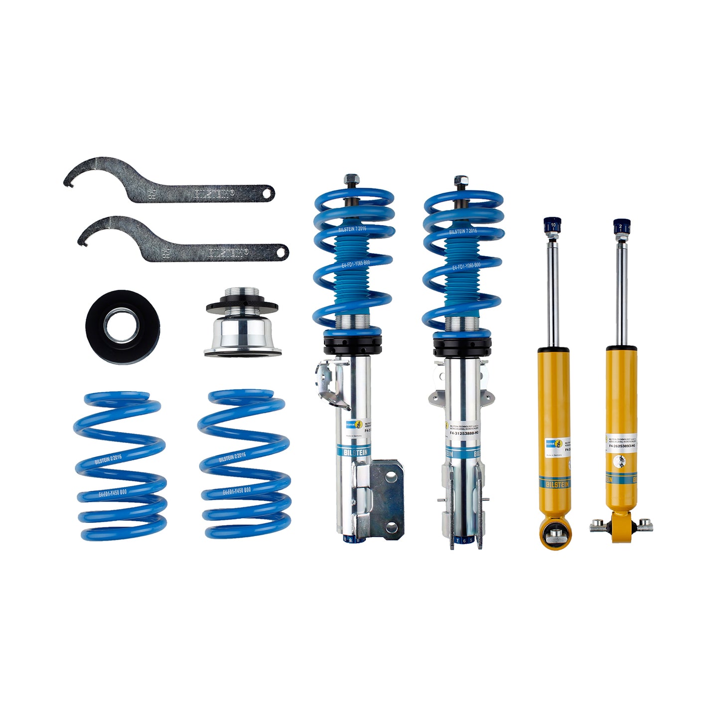 Bilstein B16 15-22 Ford Mustang Front and Rear Performance Suspension System | 48-253901