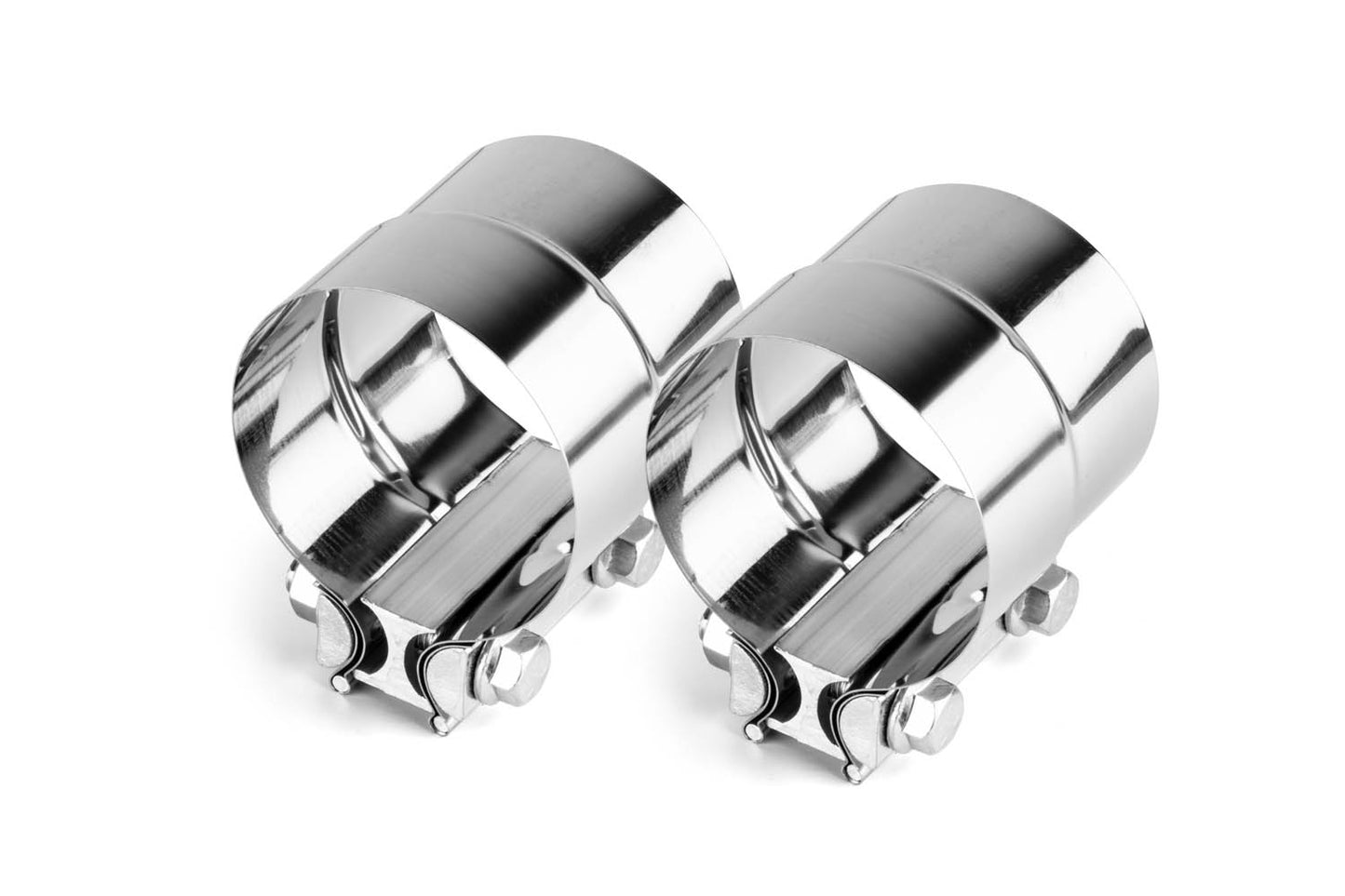 Street Series - Aero Exhaust Stainless Steel Lap Joint Clamps - Pair | 20109
