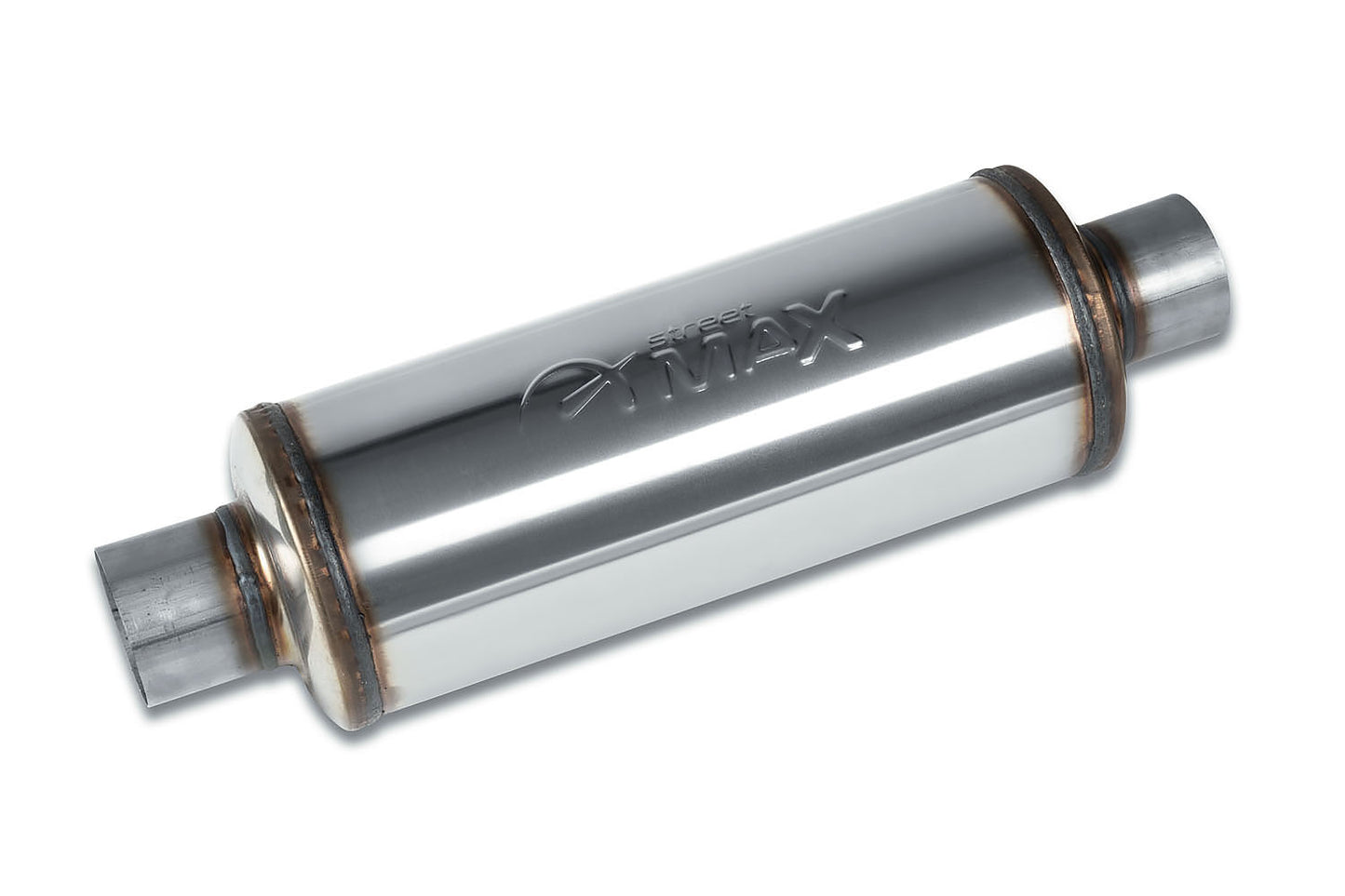 Street Series - Street Max Straight Through Performance Muffler Round Body | SM12616