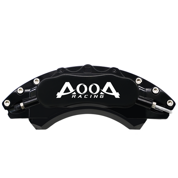 AOOA 18-20 Acura TLX Aluminum Brake Caliper Covers for 18" wheels - Black with Black Logo