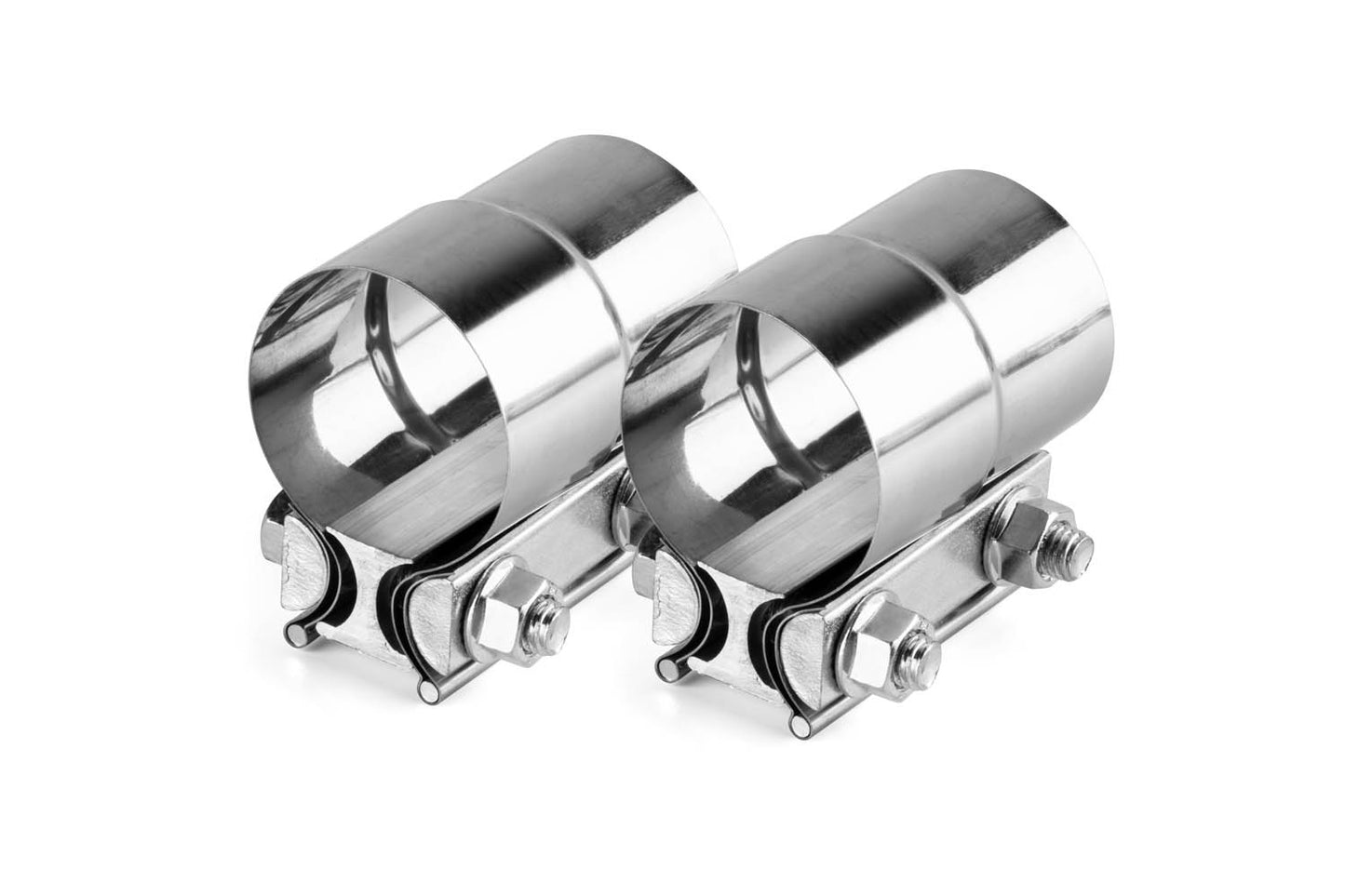 Street Series - Aero Exhaust Stainless Steel Lap Joint Clamps - Pair | 20107