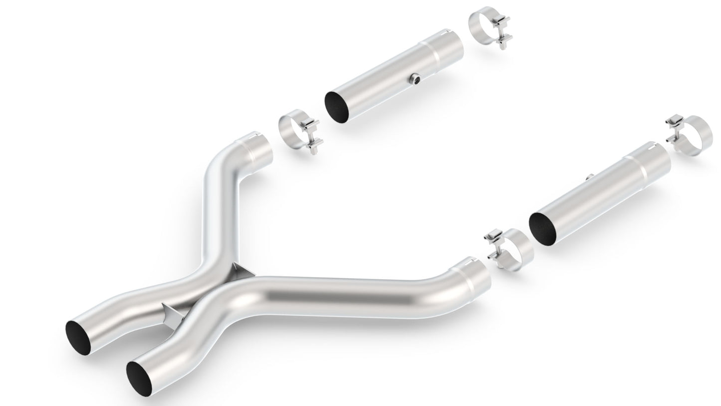 Borla 13-14 Ford Mustang Connection Pipes - Y-Pipe | 60540