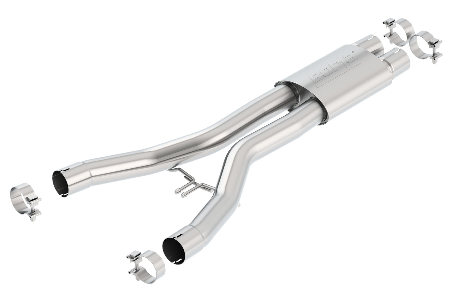 Borla 14-18 Chevrolet Corvette Connection Pipes - Resonator - Touring | 60558