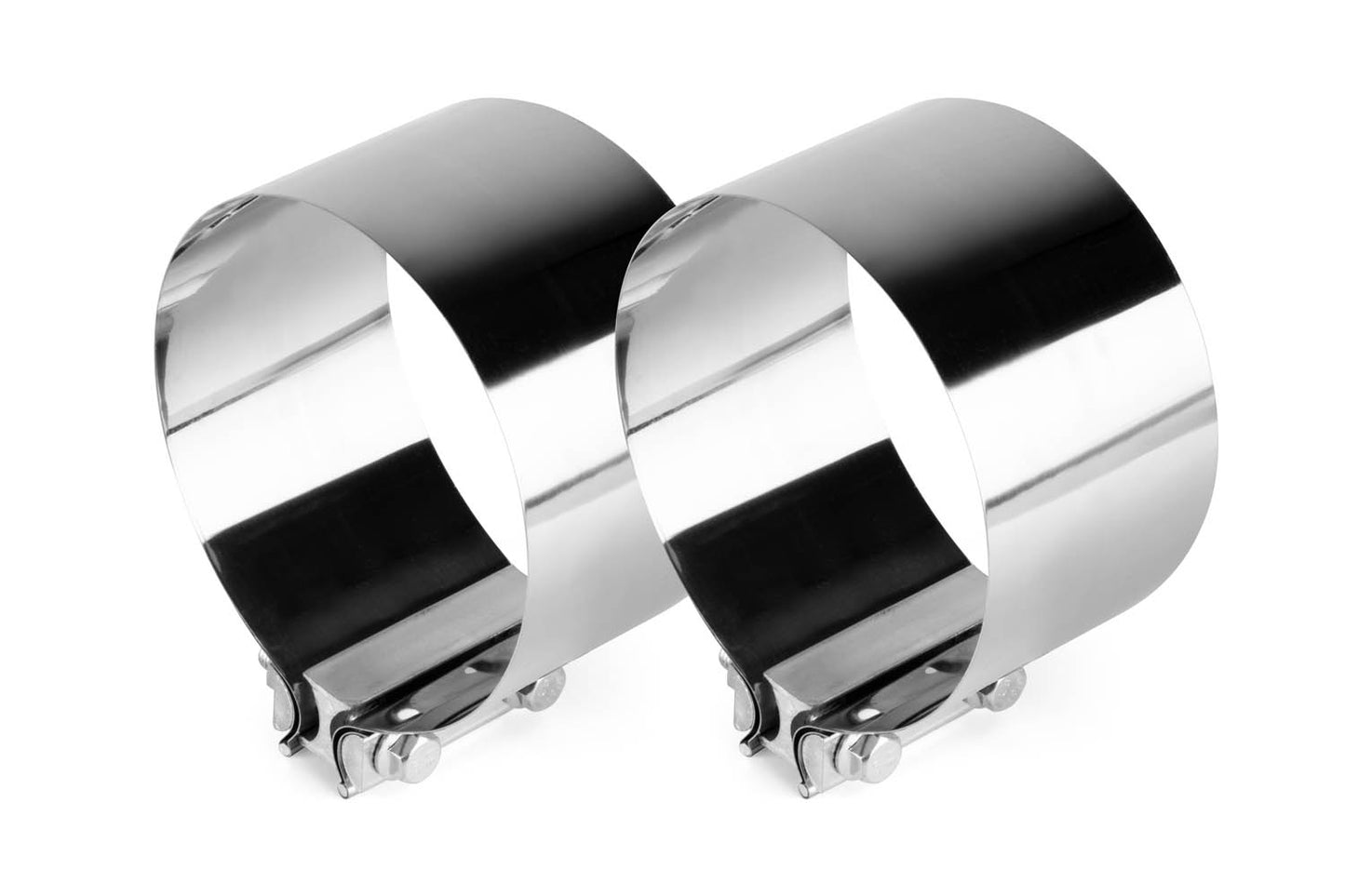 Street Series - Aero Exhaust Stainless Steel Lap Joint Clamps - Pair | 20112