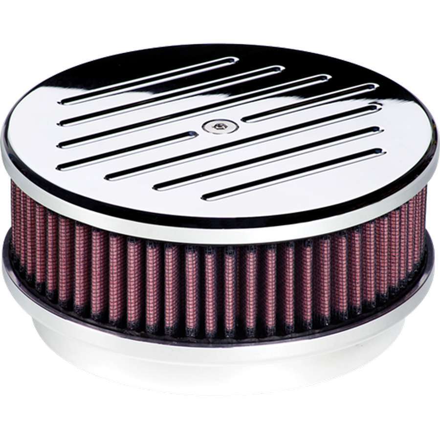 Billet Specialties Polished Round 6-3/8in Air Cleaner Ball Milled | 15120