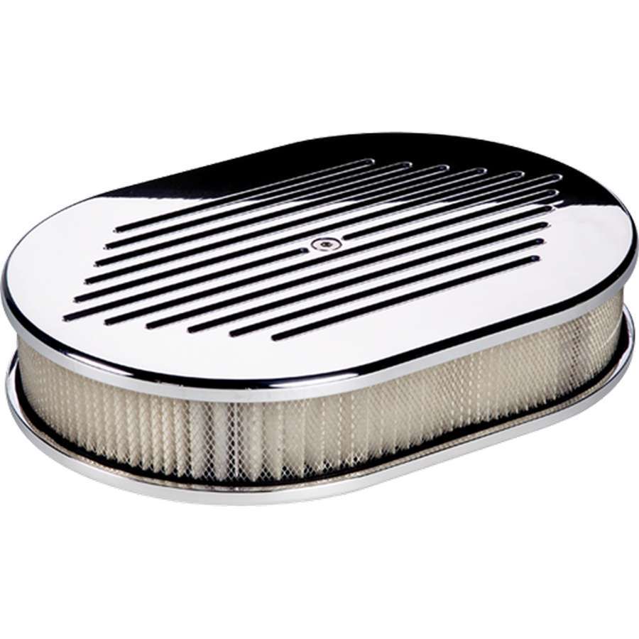 Billet Specialties Polished Small Oval Air Cleaner Ball Milled | 15320