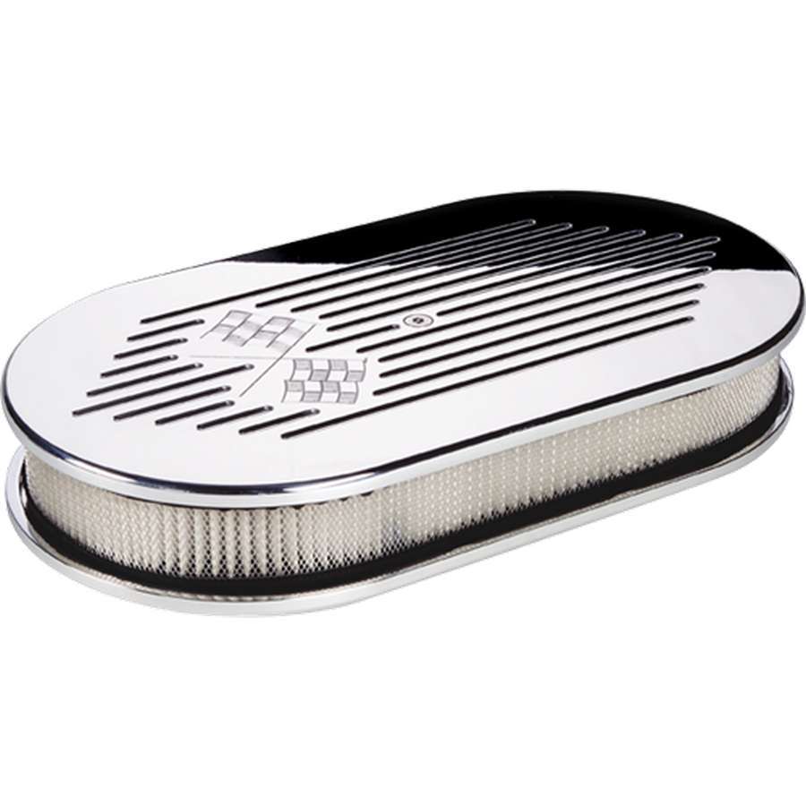 Billet Specialties Polished Large Oval Flag Air Clea | 15427