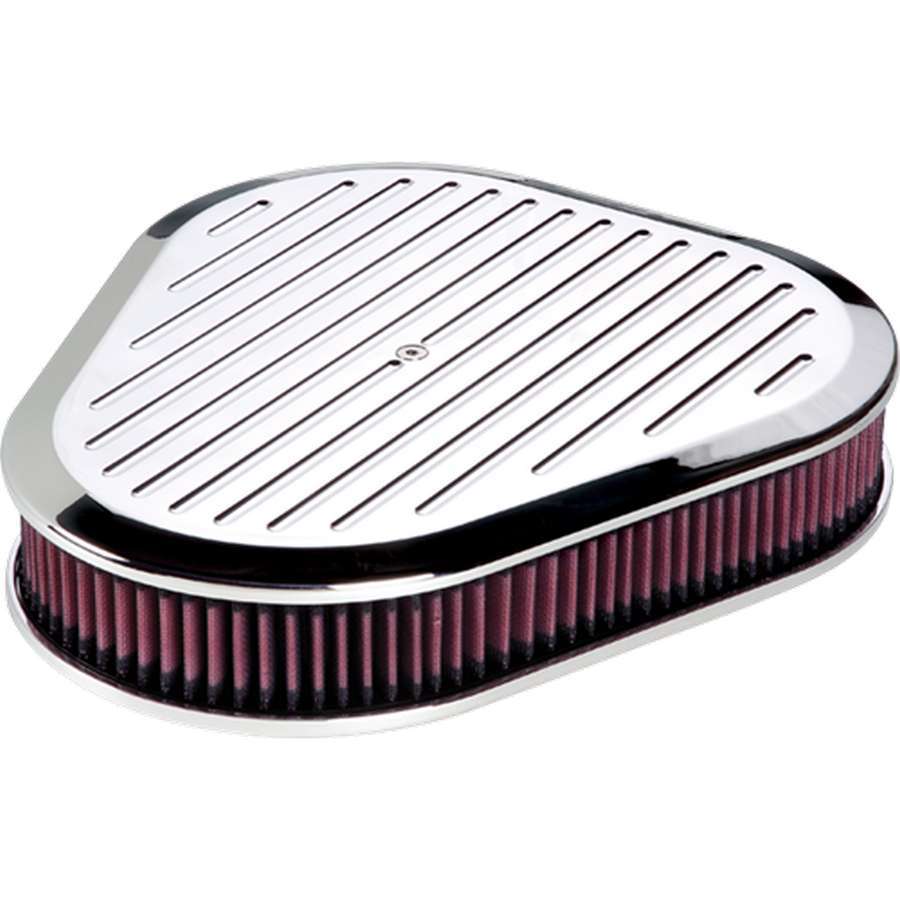 Billet Specialties Polished Triangle Air Cleaner Ball Milled | 15720