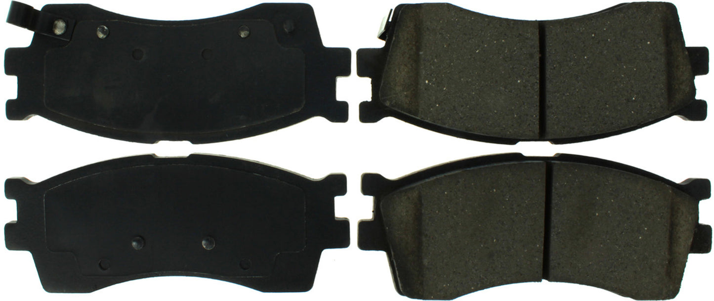 Centric Brake Parts Posi-Quiet Extended Wear Brake Pads with Shims a | CBP106.08890