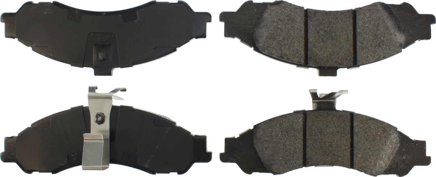 Centric Brake Parts Posi-Quiet Extended Wear Brake Pads with Shims a | CBP106.10430