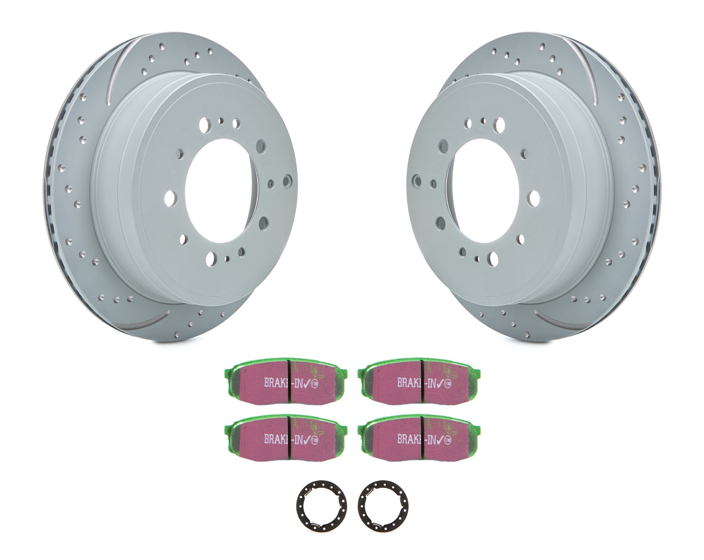 EBC Brakes Brake Rotor & Pad Kit Greenstuff Toyota/Lexus | EBCS3KR1108